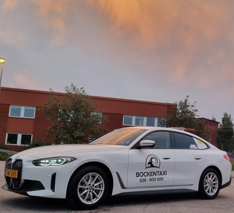 Bocken Taxi bil - miljövänlig transport